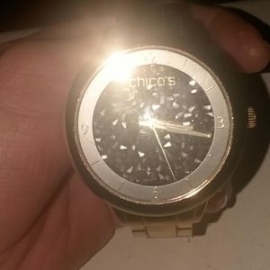 Gold chicos watch